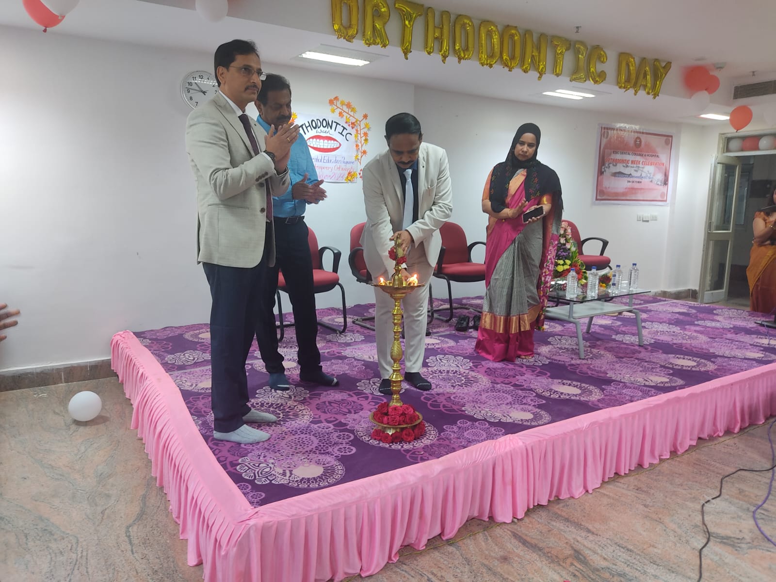 A CDE program on Scope of Contemporary Orthodontics was conducted on 6th October 2023 to celebrate national Orthodontic week.